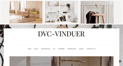 Desktop Screenshot of dvc-vinduer.dk